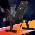BLACK LORD Weight Bench Commercial Flat Incline Press Sit-up Fitness Home Gym