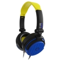 4Gamers C6-50 Universal Wired Gaming Headset (Neon Yellow and Blue)