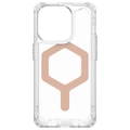 UAG phone case for iPhone 15 Pro Plyo Magsafe Ice / Rose Gold