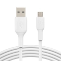 Belkin BoostCharge Micro-USB to USB-A Cable (1m/3.3ft) - White (CAB005bt1MWH), 7.5W, 480Mbps, 8,000+ bends tested, USB-IF Certified, 2YR.