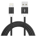 AT-USBLIGHTNINGB-2M - Astrotek 2m USB Lightning Data Sync Charger Black Cable for iPhone 7S 7 Plus 6S 6 Plus 5 5S iPad Air Mini iPod
