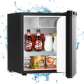 YOPOWER 46L Bar Fridge Mini Refrigerator Adjustable Electrical Thermostat Compact Refrigerator