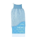 Caronlab Milano Body Exfoliating Massage Glove Mitt Wax Waxing Skin Light Blue