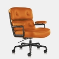 MIUZ Executive Chair PU Leather Office Chair Lounge Chair Reception Chair Adjustable - Ginger