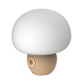 Portable Mushroom Shaped 3 Step Dimming Soft Light LED Night Lamp