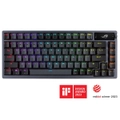 ASUS ROG AZOTH/NXSW/PBT (Snow Switch) Gaming Keyboard, OLED Display,Snow Switch, 75 Keys, Tri-mode Connection,
