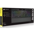 CORSAIR K70 RGB PRO OPX Optical-Mechanical Gaming Keyboard, Backlit RGB LED, CORSAIR OPX, Black, Black PBT Keycaps.