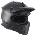 RXT Warrior II Motorcycle Helmet Matt Black Street Fighter Road Open Full Face