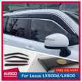 Injection Stainless Steel Weather Shields for LEXUS LX Series LX500d LX600 Weathershields Window Visors