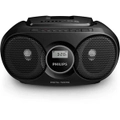 Philips AZ215B CD Soundmachine FM Tuner Play CD, CD-R and CD-RW, Dynamic Bass Boost for deep and dramatic sound [AZ215B]