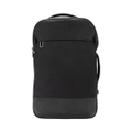 Incase Business Travel Backpack Twill & Leather School College Laptop Bag Black