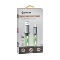 Sansai Flowing Light Up USB-C Male to Male Charging/Data Cable 1m Assorted