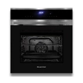 Kleenmaid 60cm Multifunction Convection/Fan Forced Oven 82L OMF6041X Black Glass