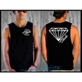 Glass Diamond Mens Muscle Tee - Chaotic Clothing Streetwear Tshirts