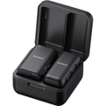 Sony ECM-W3S Wireless Microphone Kit with Charging Case (Single Mic) - Black