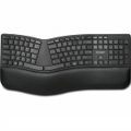Kensington Dual Comfort Keyboard Split Keys Ergonomic Bluetooth-USB Wrist Rest