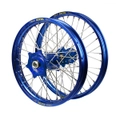 Yamaha YZ450F 2014 - 2024 21/19 Wheel Set Blue Excel Rims Blue Talon Hubs
