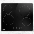 Devanti 60cm 4-Zone Electric Ceramic Cooktop w/ Touch Controls