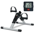 Advwin Portable Exercise Pedal Bike Mini Exercise Bike Leg Arm Trainer Indoor Fitness Black