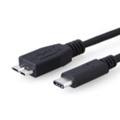 8Ware USB 3.1 Cable 1m Type-C to Micro B Male to Male Black 10Gbps Extension