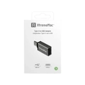 Xtrememac 1-Port Compact Male USB-C to USB-A Female Data Transfer Cable Adapter
