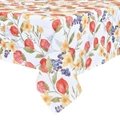 J.Elliot Home Pomegranate 150x250cm Cotton Tablecloth Rectangle Table Cover WHT