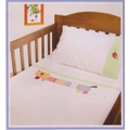 Gingerbread Man Flat Sheet & Pillowcase - Single Bed