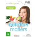 Nutrition Matters Mind Body and Soul [Pre Owned] (WII)