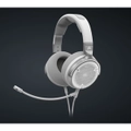 Corsair Virtuoso Pro White Natural Transparent Sound. Ultra Comfort, Open Back, Nvidia Broadcast, Uni-directional Microphone, 3.5mm. Headset,Headphone CA-9011371-AP