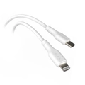 EFM Type-C to Lighting Cable for Apple Devices - 2M Length MFI Approved - White