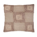 Amalfi Patchwork Cushion Linen Soft Decorative Throw Pillow For Sofa Couch Bed