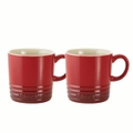 Baccarat Le Connoisseur Set of 2 Espresso Cups 90ml Size 6X6cm in Red