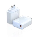 65W GaN Fast Charging Dual Port USB A and Type C Wall Adapter