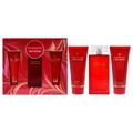 Red Door by Elizabeth Arden for Women - 3 Pc Gift Set 3.3oz EDT Spray, 3.3oz Body Lotion, 3.3oz Bath & Shower Gel