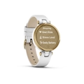 Garmin Lily Classic Gold w/ White Leather Fitness Watch 010-023