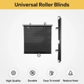 EZONEDEAL Car Side Window Sun Shade Retractable Car Roller Sunshade for Kids - Baby Car Window Shades for UV and Sun Glare Protection - Baby Car Travel Accessories,Universal Roller Blind