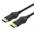 Unitek C1624BK-2M 2m DisplayPort V1.4 Cable Supports up to 8K 60Hz, 4K 144Hz,1440p240Hz,32.4Gbps Bandwidth, Latched Connectors, Flexible Cable, Gold Plated Connectors. Black. [C1624BK-2M]