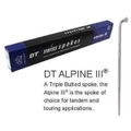 DT Swiss Alpine III Spokes - 290mm - Triple Butted Hook Stainless Steel - Silver