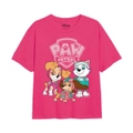 Paw Patrol Girls Skye, Justice & Everest Logo T-Shirt