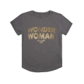 Wonder Woman Womens/Ladies Metallic Logo T-Shirt