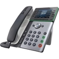 Poly Edge E350 IP Phone - Corded - Corded - NFC, Wi-Fi, Bluetooth - Desktop, Wall Mountable - TAA Compliant - VoIP - IEEE 802.11a/b/g/n - 2 x Network
