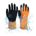 1 Pair of Thermal Winter Work Gloves Water resistant Palm and Back Warm Gloves