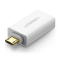 UGREEN Micro USB to USB-A OTG Adapter (White)
