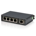 StarTech 5 Pt Unmanaged Network Switch - DIN Rail Mount - IP30 Rated [IES5102]