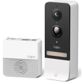 TP-Link Tapo D230S1 5MP/2K+ Wire-Free Smart Battery Video Doorbell with Chime [Tapo D230S1]