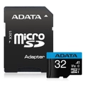 ADATA Premier 32GB MicroSD with SD Adapter , Read up to 100MB/s [AUSDH32GUICL10A1-RA1]