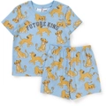 Disney Kids Lion King Future King Print Pyjama Set - Blue