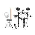 Aroma 5 Piece Electronic Drumkit Package Stool Headphones Drums Practice TDX16S NC3209 TDD10