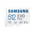 Samsung 512GB EVO Plus Micro SDXC Memory Card with Adaptor - 130MB/s