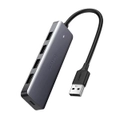 UGREEN 50985 USB 3.0 Hub 4 Port, USB Extender Compatible for MacBook Mac Pro Mini iMac Surface Pro XPS IdeaPad MateBook X Pro Notebook PC USB Flash Drives Mobile HDD [UG-50985]